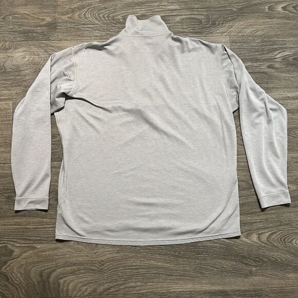 VTG Patagonia Large Capilene Half Zip Long Sleeve Pullover Gray Shirt USA Made - Picture 11 of 12
